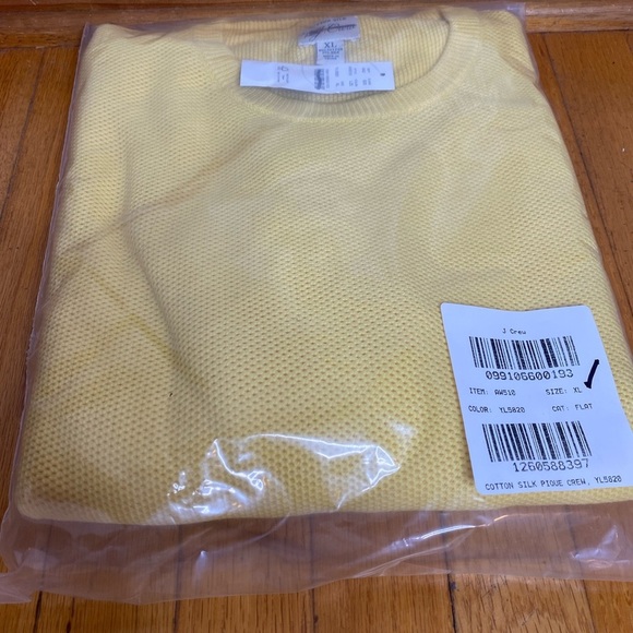 Jcrew Cotton-silk piqué sweater - Picture 3 of 3